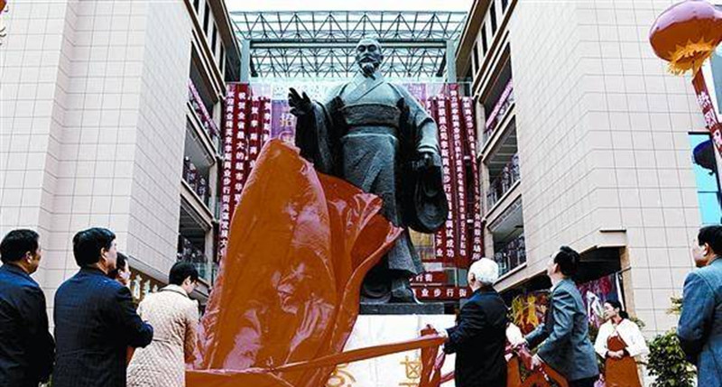 弘美雕塑帶你走進上蔡縣—李斯廣場