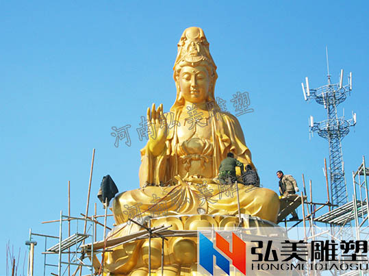 佛像廠家佛像安裝現場