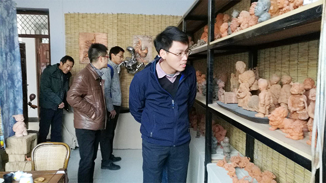 恒大旅游集團材料公司來廠參觀考察