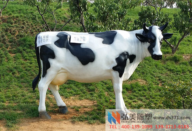 農(nóng)業(yè)雕塑場(chǎng)景/奶牛雕塑
